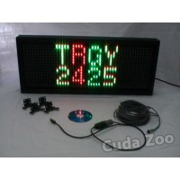 Affordable LED TRGY-2425 Tri Color Programmable Message Sign, 22 x 51